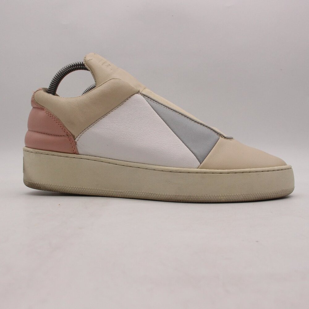 Filling Pieces Women's 40 Handmade in Portugal Low Tops Leather Slip On Sneakers